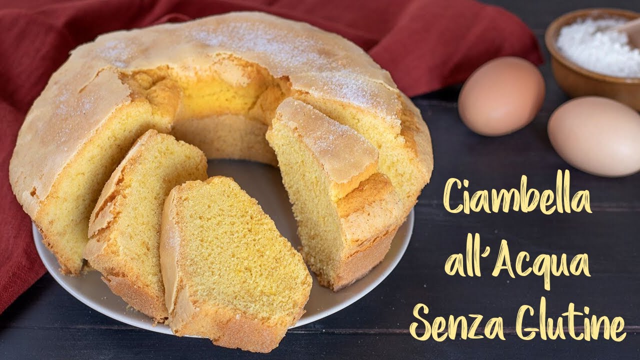 CIAMBELLA ALLACQUA SENZA GLUTINE Ricetta Facile – Fatto in Casa da Benedetta