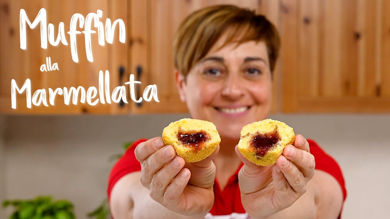 MUFFIN SEMPLICI ALLA MARMELLATA Ricetta Facile Senza Burro – Fatto in Casa da Benedetta