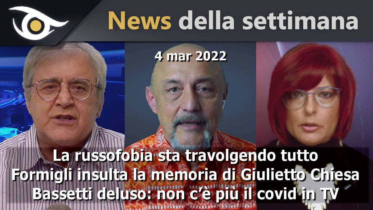 News della settimana (4 mar 2022)
